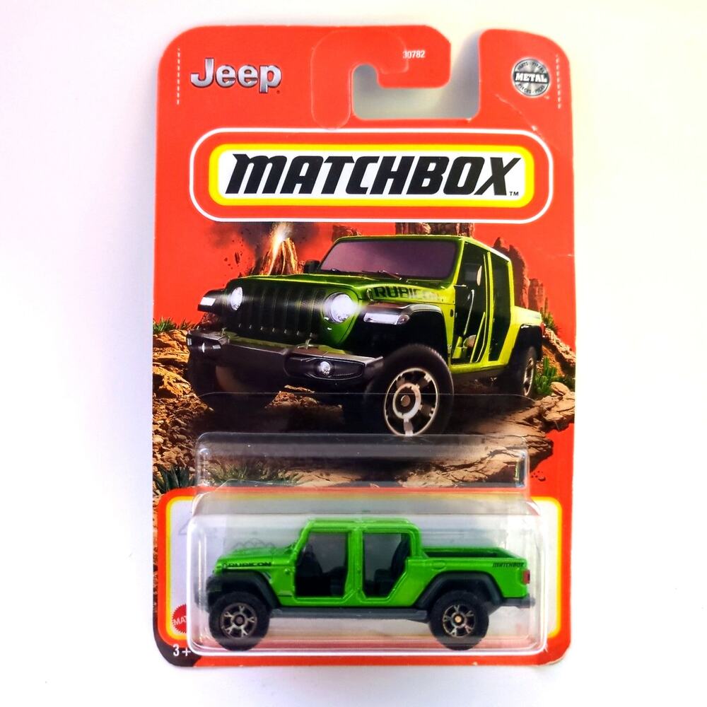 2022 Matchbox #7 '20 Jeep Gladiator MOJITO GREEN Brand New in Package Car Truck
